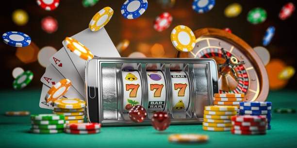 Touchscreen bet interface Bet controls and action buttons